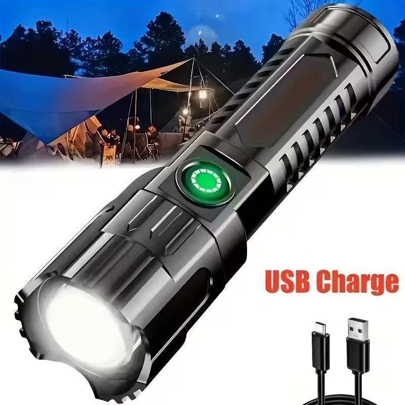 Outdoor Sport Lights - ไฟฉาย LED กำลังสูงรุ่นใหม่ ชาร์จผ่าน USB ได้