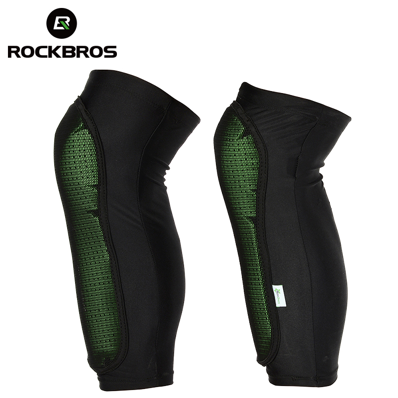 Outdoor Sport Leggings - ROCKBROS สนับเข่าสำหรับขี่จักรยาน MTB, สนับเข่าหุ้มขาสำหรับใส่ขี่จักรยานเดินป่าตั้งแคมป์ฟุตบอล