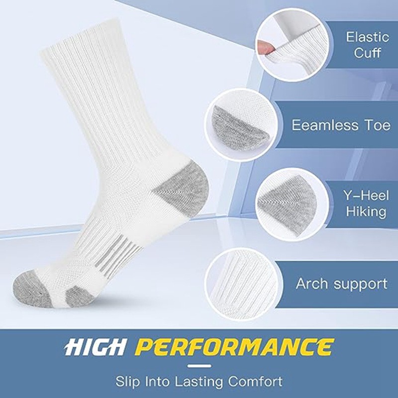 ถุงเท้าวิ่งบัฟเฟอร์ความหนาแน่น - Outdoor Sport Hose บทวิจารณ์และราคา