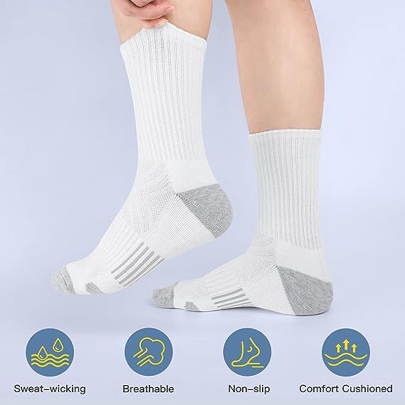 ถุงเท้าวิ่งบัฟเฟอร์ความหนาแน่น - Outdoor Sport Hose บทวิจารณ์และราคา