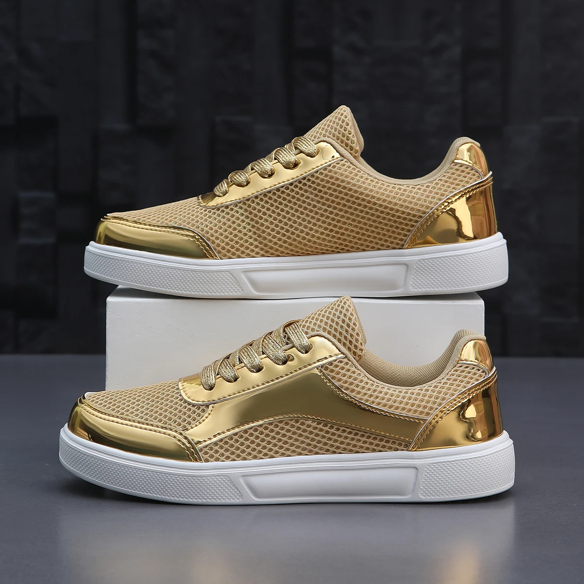รองเท้าผ้าใบผู้หญิงแบบสวม ส้นเ - Outdoor Sport Lights บทวิจารณ์และราคา