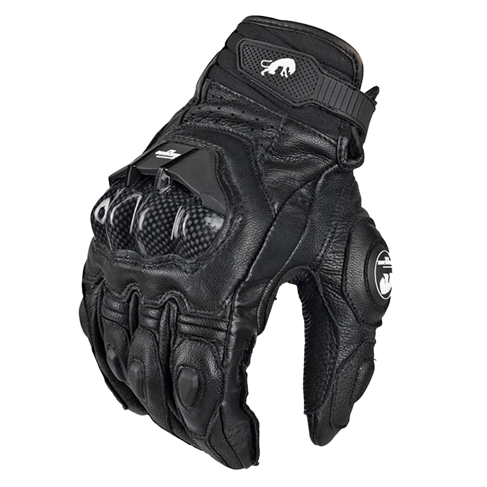 ถุงมือหนังมอเตอร์ไซค์ AFS 6 ถุ - Horse Riding Glove บทวิจารณ์และราคา