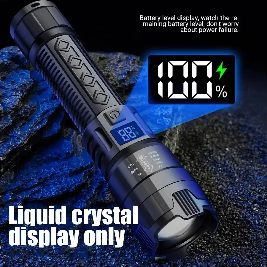 ไฟฉาย LED ยุทธวิธี 2000LM ชาร์ - Outdoor Sport Lights บทวิจารณ์และราคา