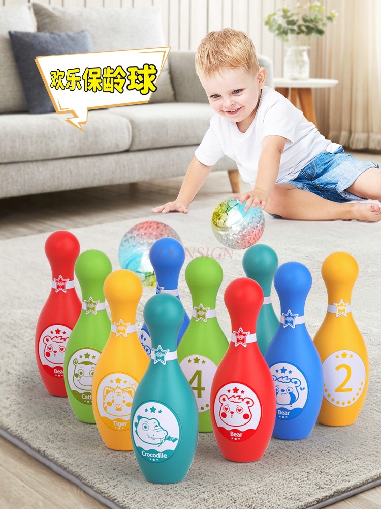 ของเล่นโบว์ลิ่งสําหรับเด็ก ปฏิ - Indoor Sport And Outdoor Sports บทวิจารณ์และราคา