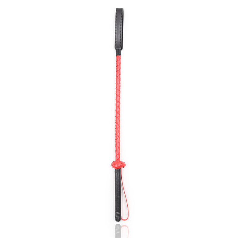 56ซม. หนังยาวสีแดงและสีดำยาวตร - Riding Crop Dressage บทวิจารณ์และราคา
