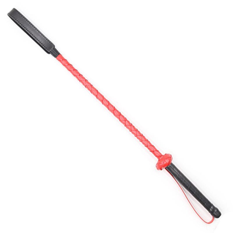 56ซม. หนังยาวสีแดงและสีดำยาวตร - Riding Crop Dressage บทวิจารณ์และราคา