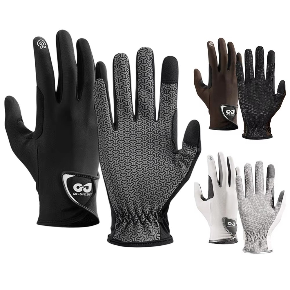 ถุงมือขี่ม้าแบบใหม่ ระบายอากาศ - Horse Riding Glove บทวิจารณ์และราคา