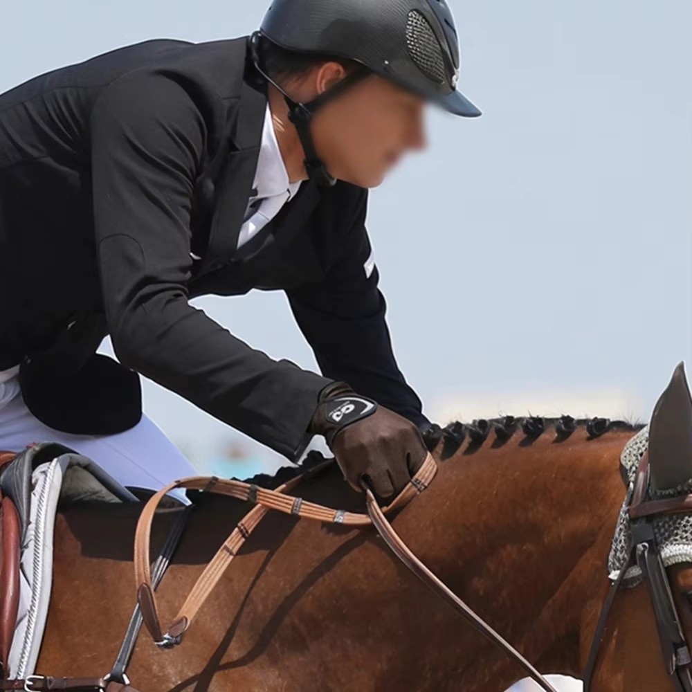 ถุงมือขี่ม้าแบบใหม่ ระบายอากาศ - Horse Riding Glove บทวิจารณ์และราคา