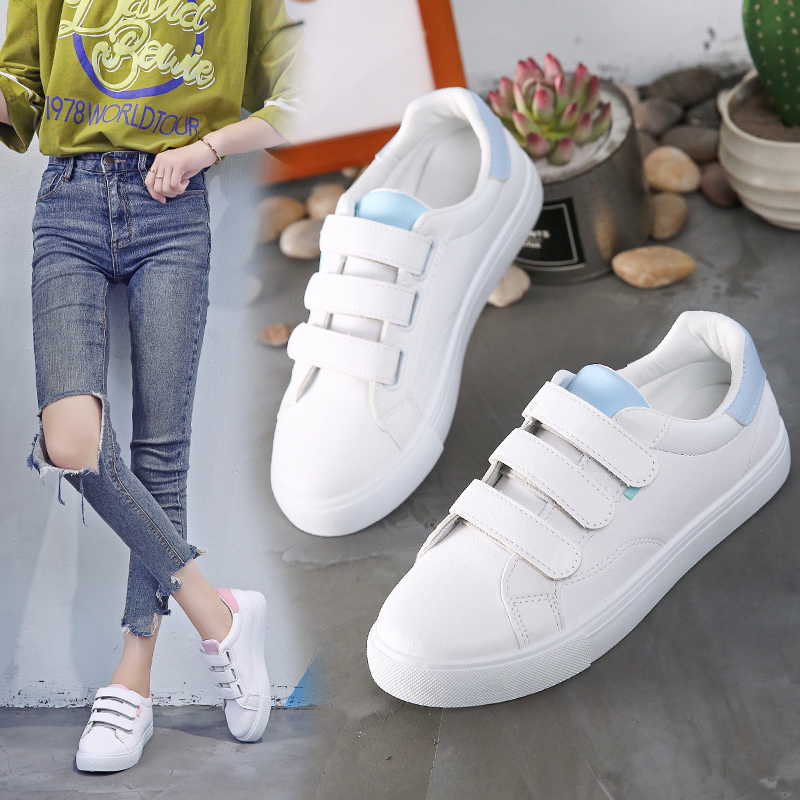 รองเท้าผ้าใบผู้หญิงสีขาวแบบสวม - Outdoor Sport Leisure บทวิจารณ์และราคา