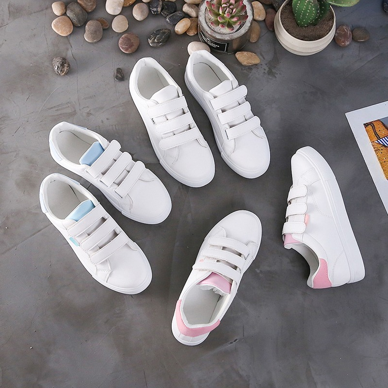 รองเท้าผ้าใบผู้หญิงสีขาวแบบสวม - Outdoor Sport Leisure บทวิจารณ์และราคา