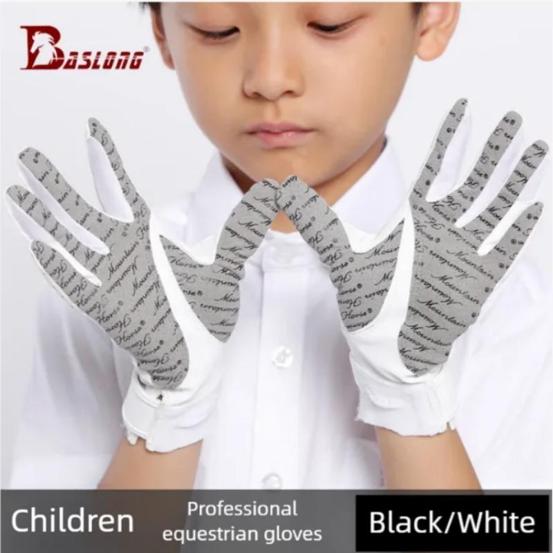ถุงมือขี่ม้าเด็ก Baslong ซิลิโ - Horse Riding Glove บทวิจารณ์และราคา