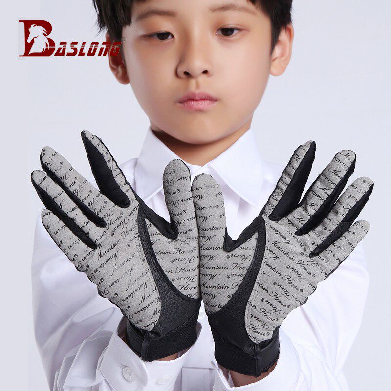 ถุงมือขี่ม้าเด็ก Baslong ซิลิโ - Horse Riding Glove บทวิจารณ์และราคา