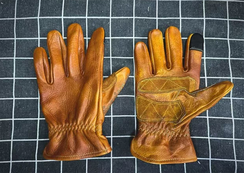 Handmade ของแท้หนัง Retro รถจั - Horse Riding Glove บทวิจารณ์และราคา