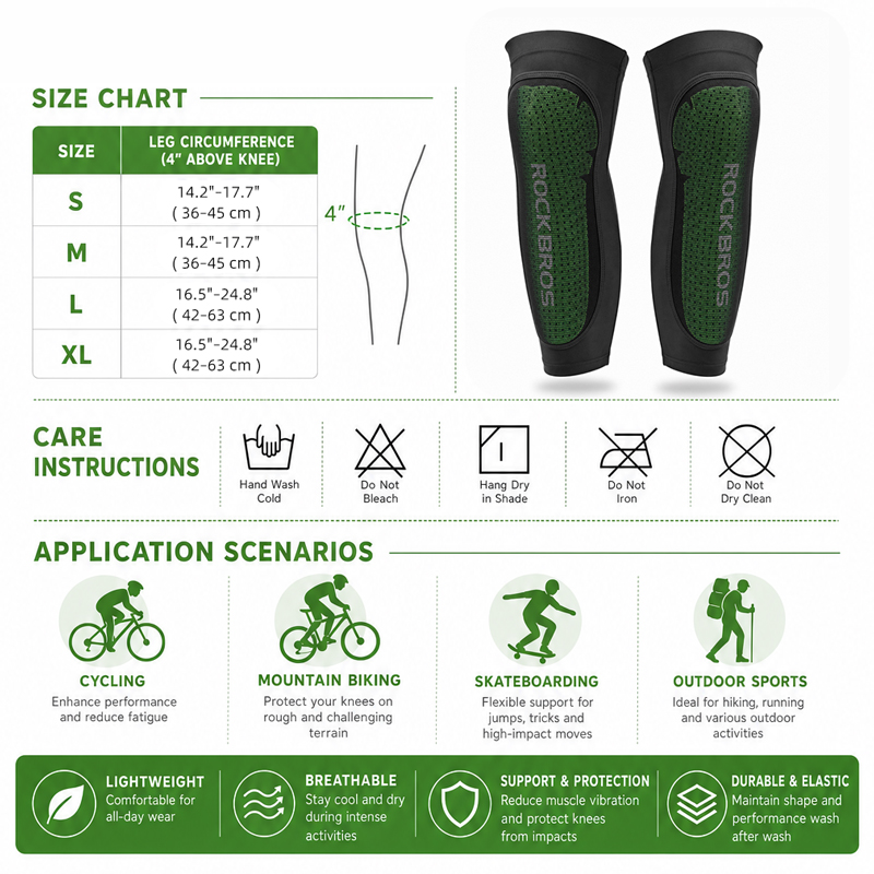 ROCKBROS สนับเข่าสำหรับขี่จักร - Outdoor Sport Leggings บทวิจารณ์และราคา