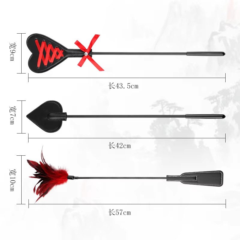 ไม้พายขนนกทำจากหนัง PU, แส้สำห - Riding Crop Dressage บทวิจารณ์และราคา