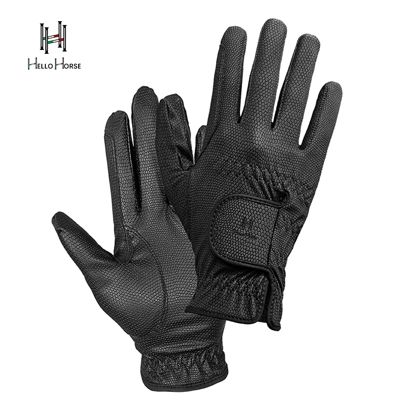 ถุงมือขี่ม้า Hello Horse สำหรั - Horse Riding Glove บทวิจารณ์และราคา