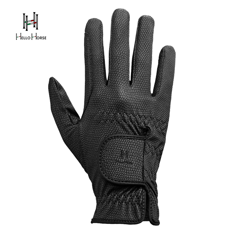 ถุงมือขี่ม้า Hello Horse สำหรั - Horse Riding Glove บทวิจารณ์และราคา