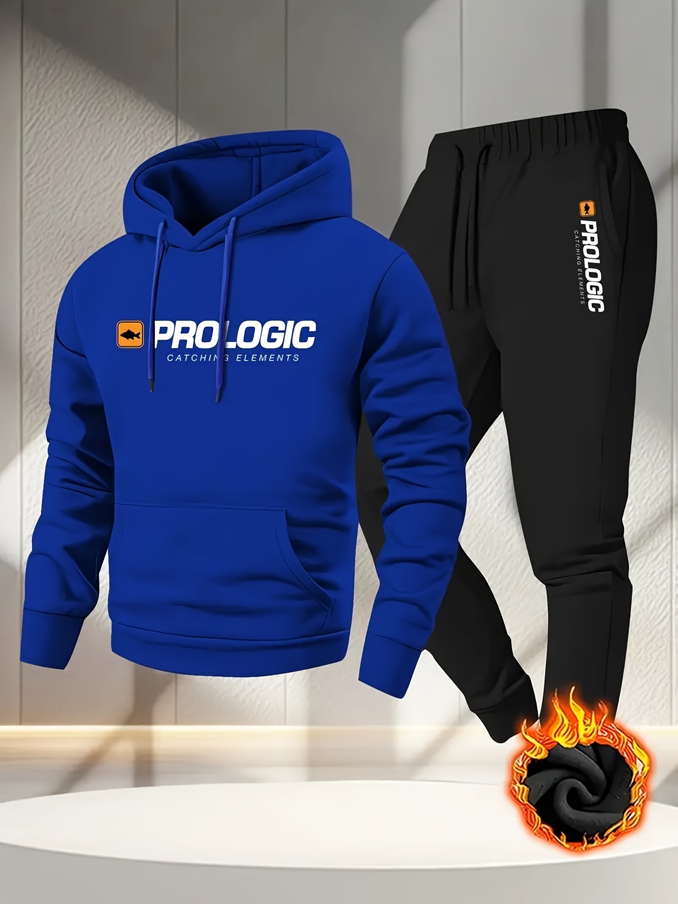 ชุดฮู้ดดี้บุขนแกะพิมพ์ลายสำหรั - Outdoor Sport Leisure บทวิจารณ์และราคา