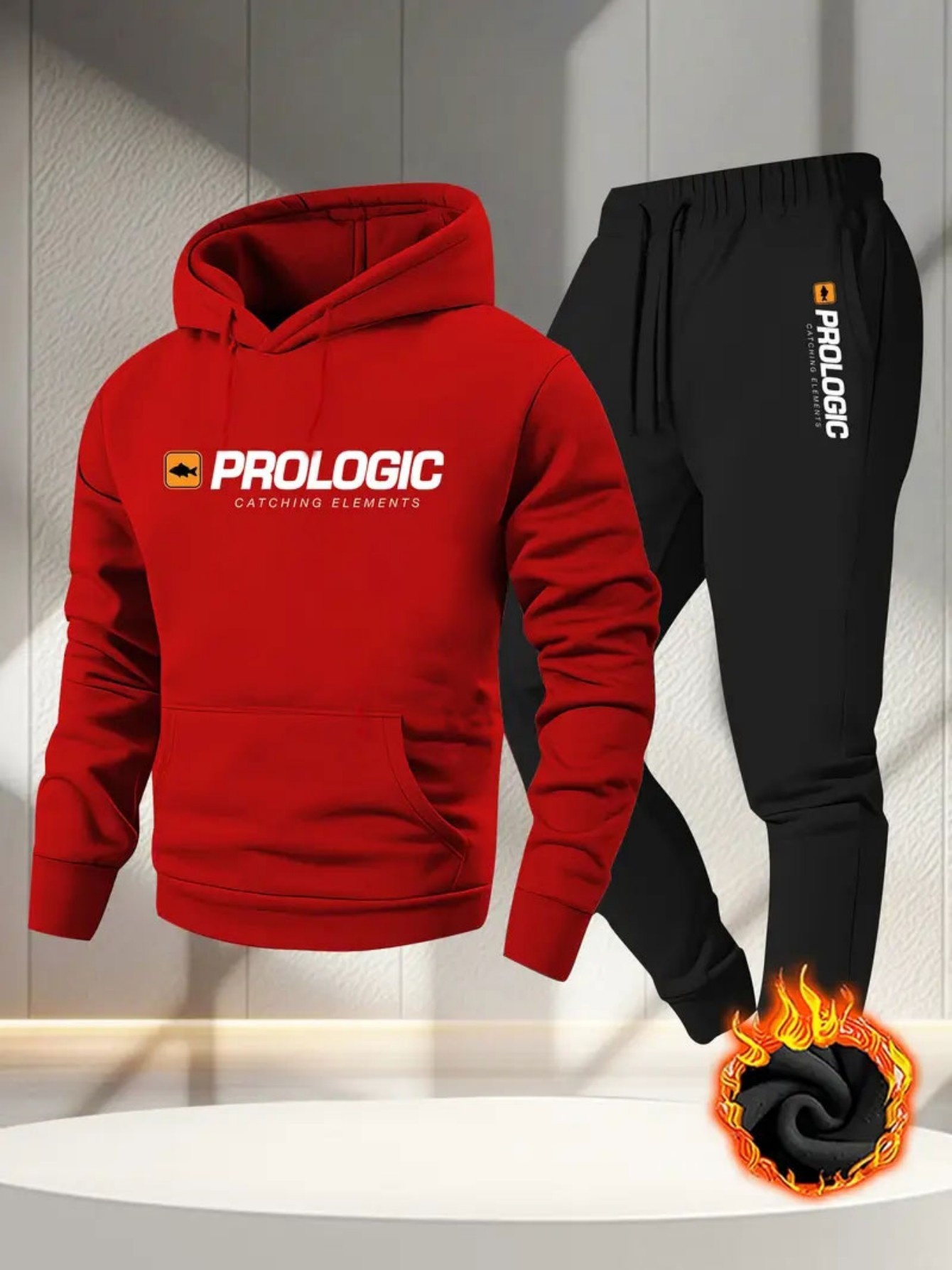 ชุดฮู้ดดี้บุขนแกะพิมพ์ลายสำหรั - Outdoor Sport Leisure บทวิจารณ์และราคา